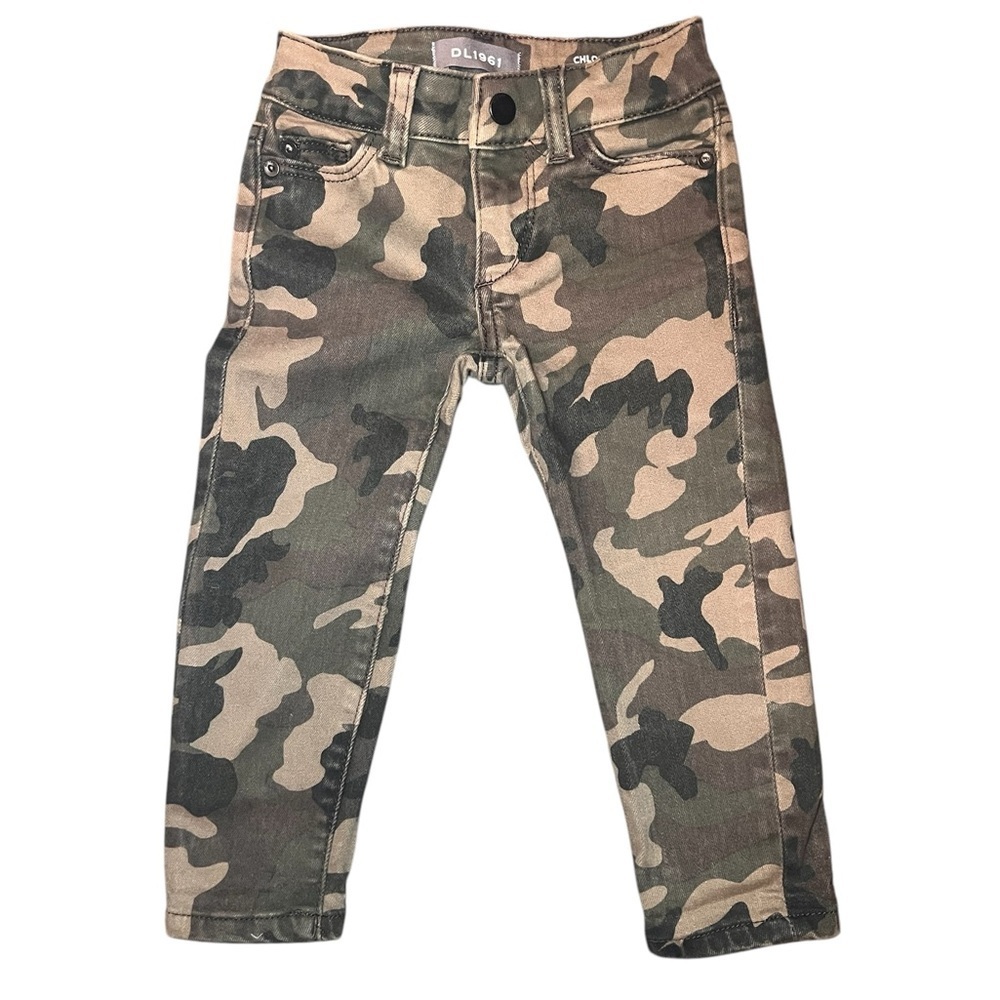 DL1961 Toddler Camouflage Chloe Skinny Jeans - size 2T